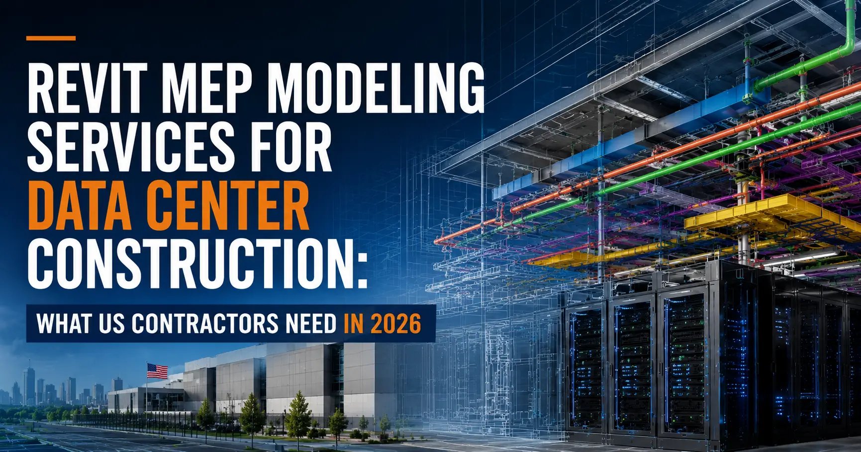 Revit MEP Modeling for Data Center Construction USA 2026